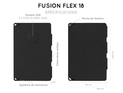 Chargeur Solaire Sunslice Fusion Flex 18W