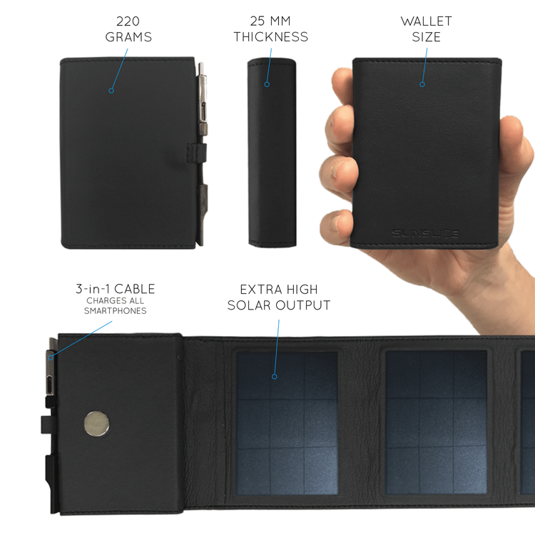 Batterie solaire ultra-portable Sunslice Photon